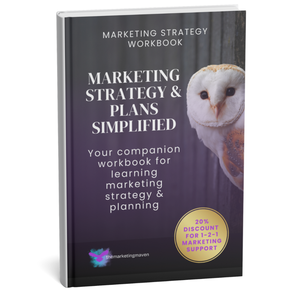 Marketing Strategy & Plans Simplified Workbook by Alison Prangnell