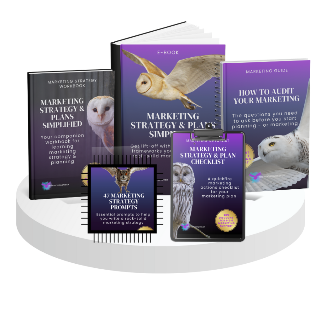 Marketing Strategy & Plans Simplified resource bundle image